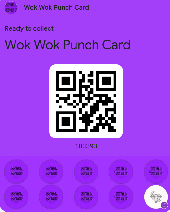 Wok Wok live loyalty pass